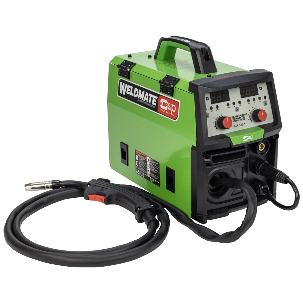 SIP WELDMATE® AUTOPLUS 130A MIG/ARC/TIG Synergic Inverter Welder